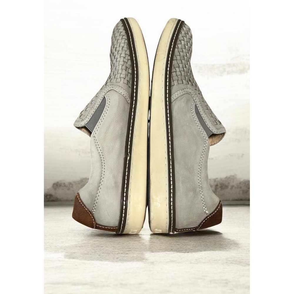 Johnston & Murphy McGuffey Woven Slip On Sheepskin Nubuck 11M - Picture 6 of 9
